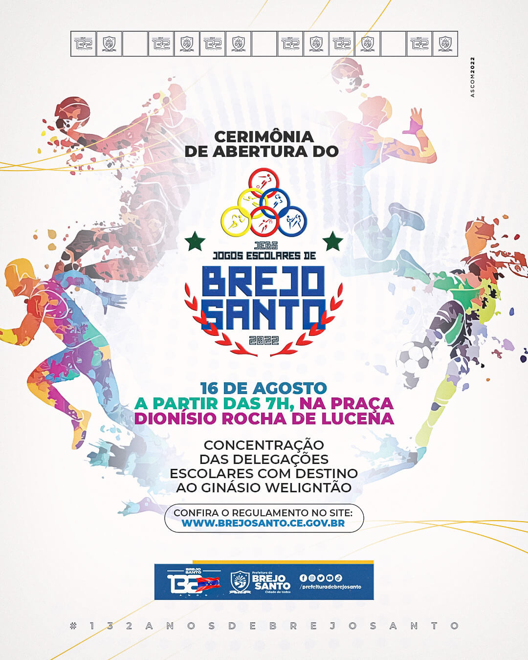 Abertas inscrições para os Jogos Escolares de Belo Horizonte 2022